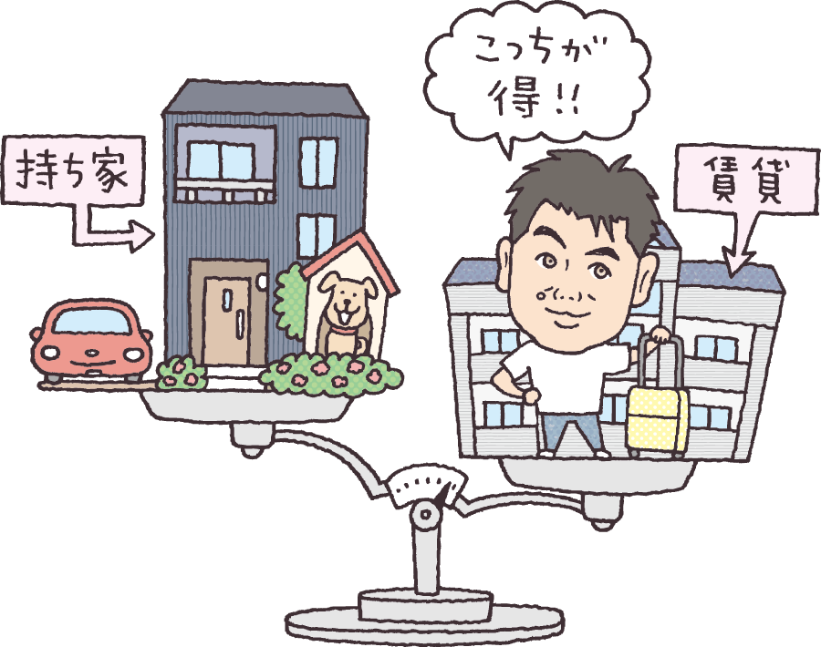 ホリエモンさんは賃貸がトク